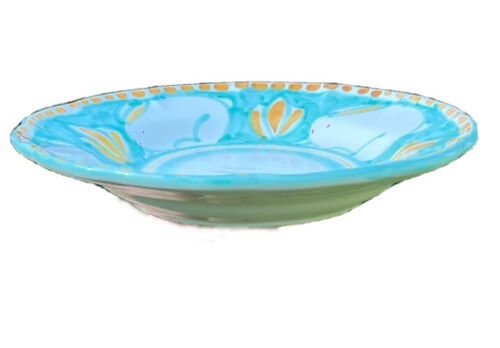 Vietri Shallow Bowl 9" - Rabbit/Coniglio (New - Made in Italy)