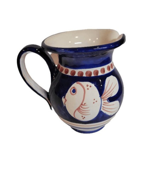 Blue Fish Pitcher Animaletti Collection